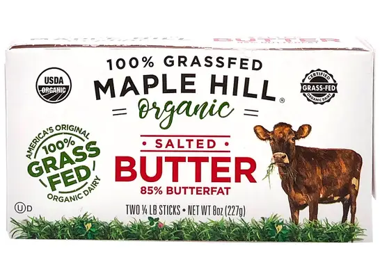 maple hill organic salted butter