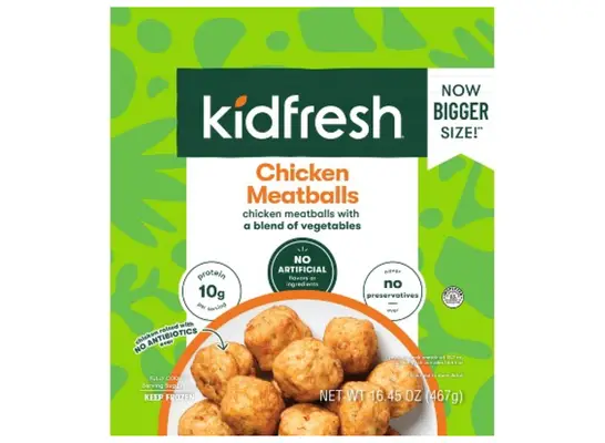kid fresh chicken meatballs