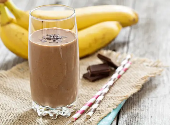 chocolate banana smoothie