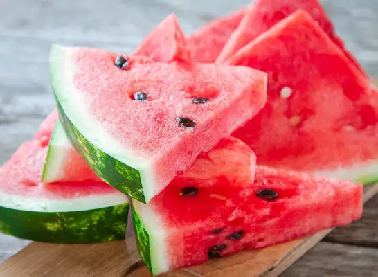 Sugary fruits ranked watermelon