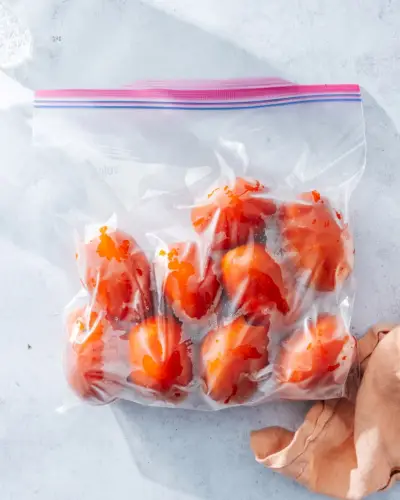 Como congelar tomates frescos