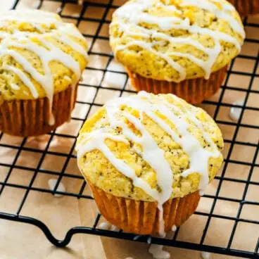 Zitronen-Mohn-Muffins