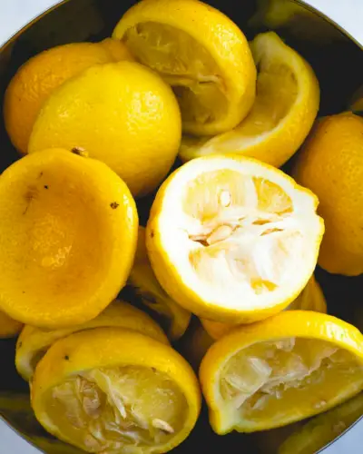 Wie viel Saft in einer Zitrone