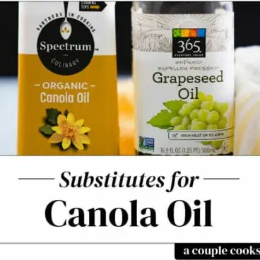 Substitut d'huile de canola
