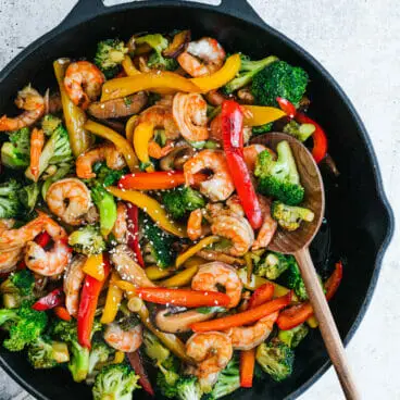 Sauté De Crevettes