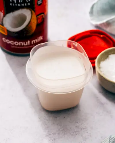 ¿Puedes congelar la leche de coco?