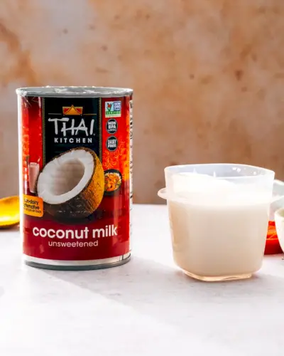 ¿Puedes congelar la leche de coco?