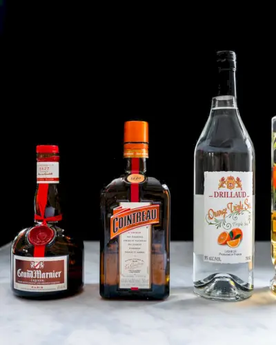 Arten von Triple Sec