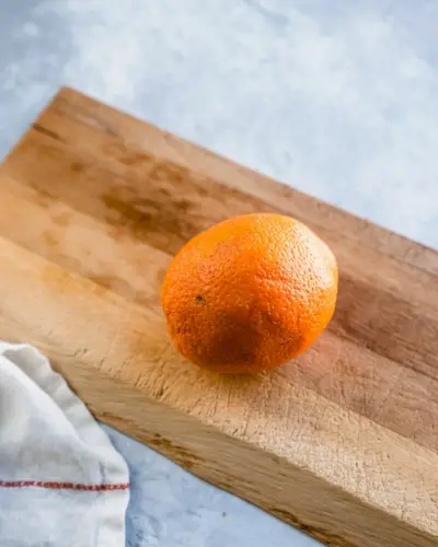 Como raspar uma laranja