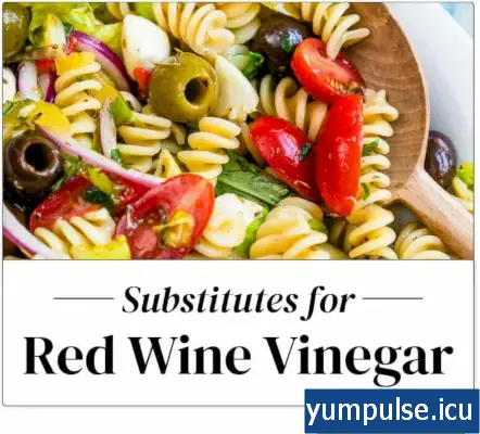 Substitut de vinaigre de vin rouge