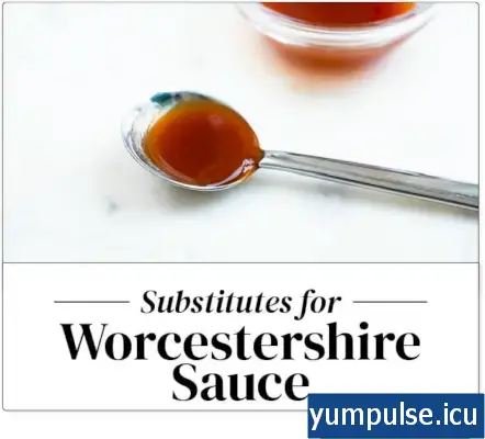 Substitut de sauce Worcestershire