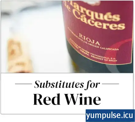 sustituto del vino tinto