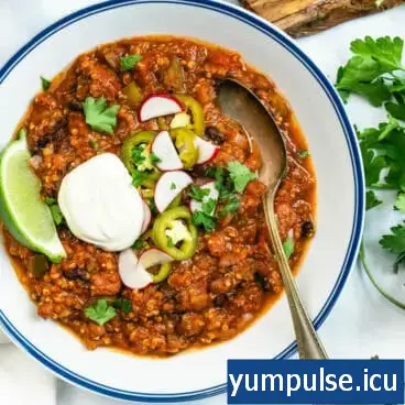 Wegańskie chilli