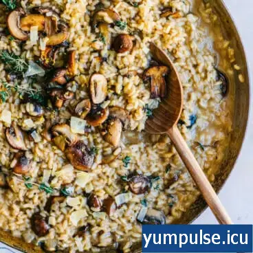 Risotto aux champignons