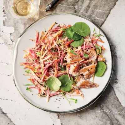 Racines Rémoulade à la Truite Fumée