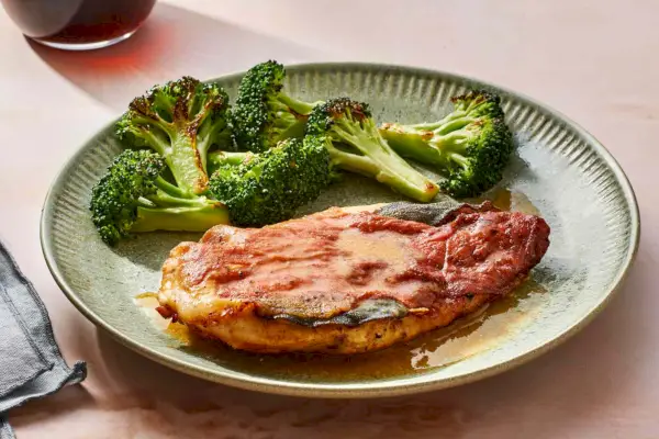 Hühnchen-Saltimbocca