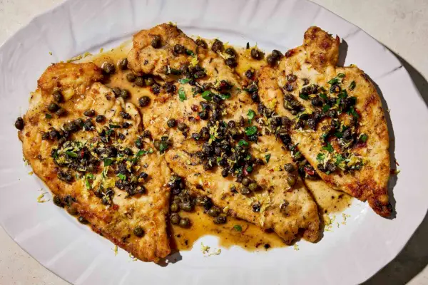 Hähnchen-Scallopini
