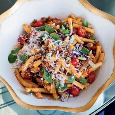 Strozzapreti עם Ragu Lamb