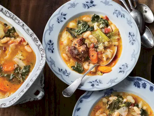 Ricetta zuppa di fagioli corsi