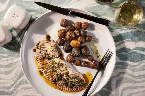 Patate con capperi e burro integrale