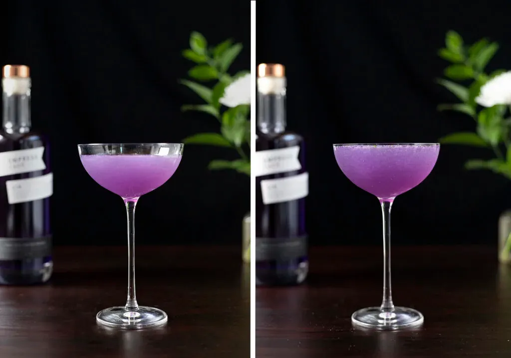 Stellen Sie außerdem sicher, dass Sie an den Rändern des Rahmens genügend Platz für eventuell später erforderliche Zuschnitte lassen. Achten Sie auf Flaschenetiketten am Rand des Rahmens. Wenn sichtbarer Text abgeschnitten wird, stellen Sie sicher, dass dies beabsichtigt ist.' title=