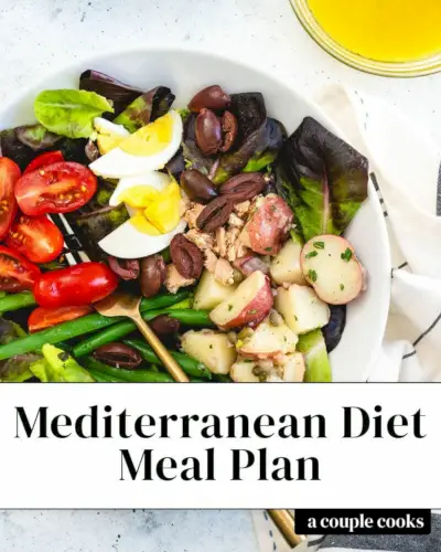 Piano alimentare della dieta mediterranea