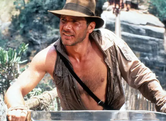 Harrison Ford as Indiana Jones in 1984