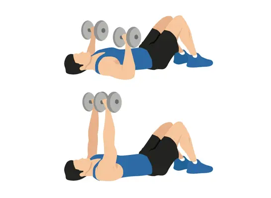 floor chest press