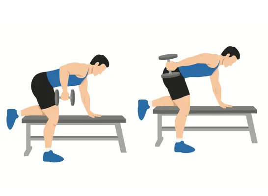 tricep kickbacks