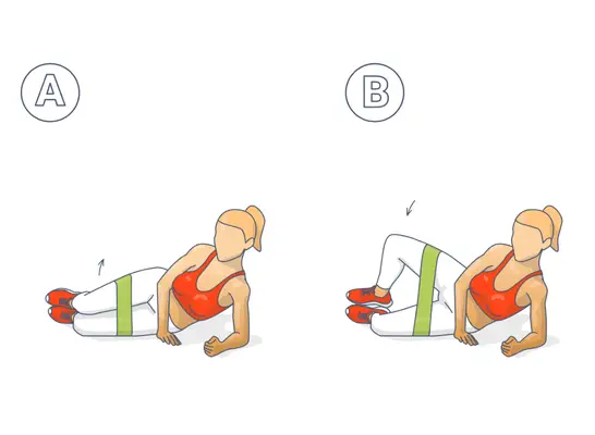 side lying hip abduction