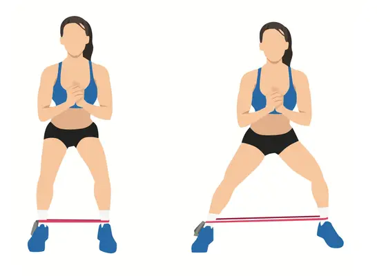 illustration of barbell hip thrust