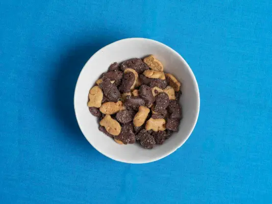 Biscoitos e Creme de Peixinho Dourado