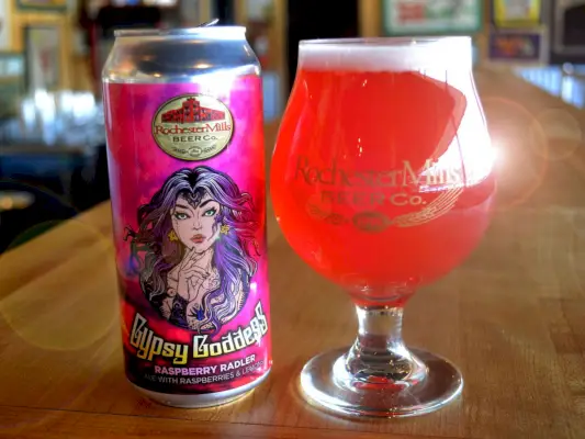 Rochester Mills Beer Co. - Gypsy Goddess Malinový Radler