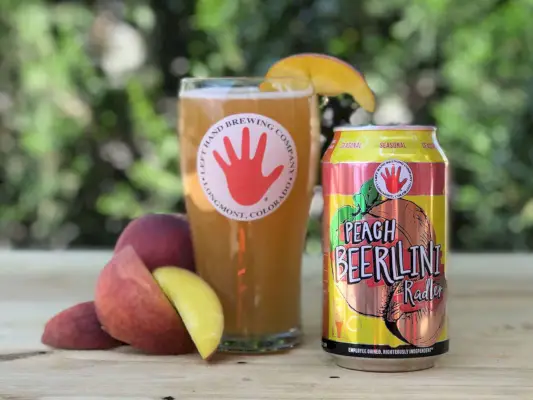 Left Hand Brewing Co. - Peach Beerllini Radler