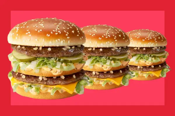 Composé de trois McDonald