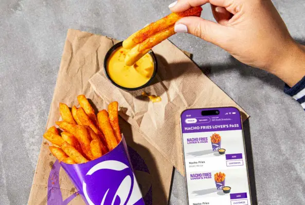 Taco Bell Nacho Fries Lovers Pass + JalapenÌo Ranch Nacho Fries