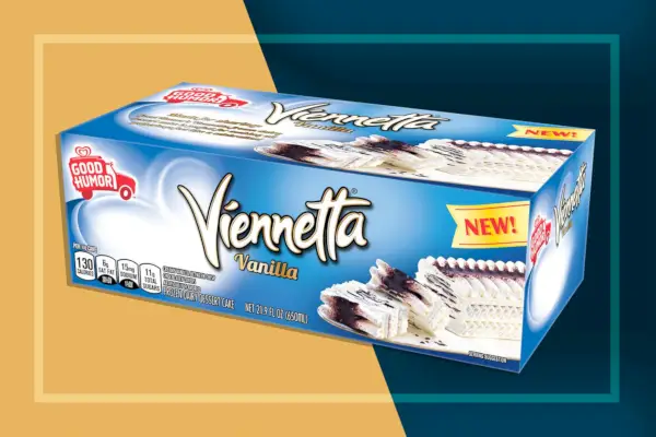 Krabička na vanilkový koláčik Viennetta