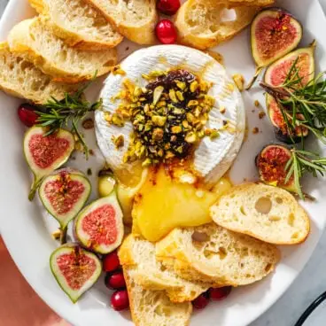 Pieczone Brie