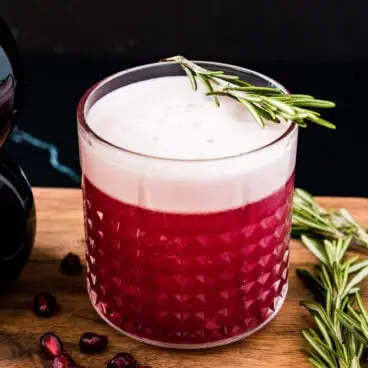 Coquetel de Gin com Romã