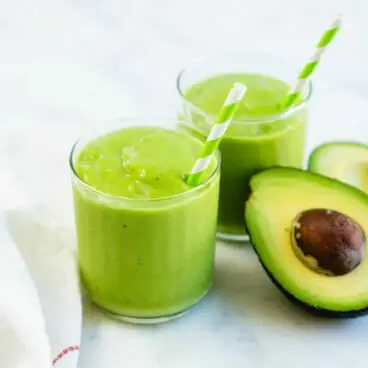 Smoothie avocat-banane