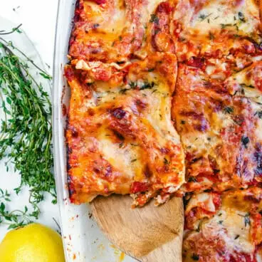 Lasanha vegetariana
