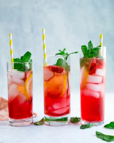 Bebidas de vodka de verão, coquetéis de vodka de verão