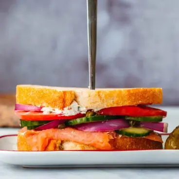 Panino Al Salmone Affumicato