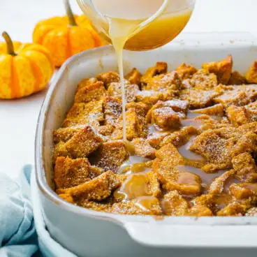 Budino Di Pane Alla Zucca
