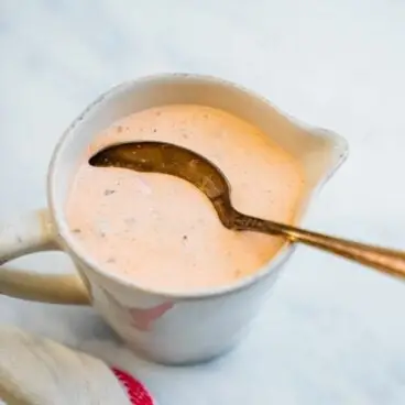 Molho cremoso de salsa