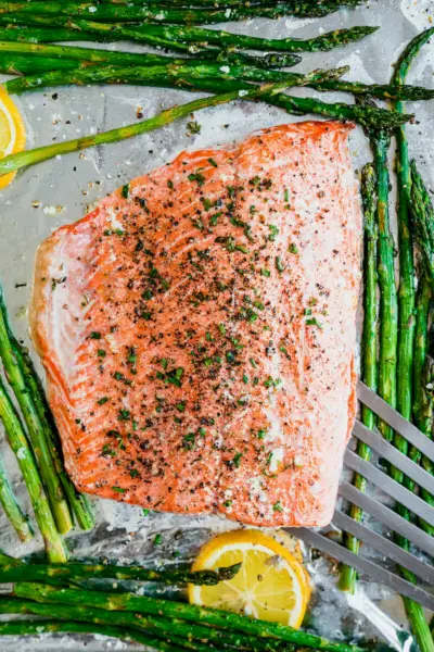 Sobras de receitas de salmão