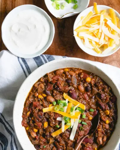 Chili Vegetariano Fácil – você ganhou