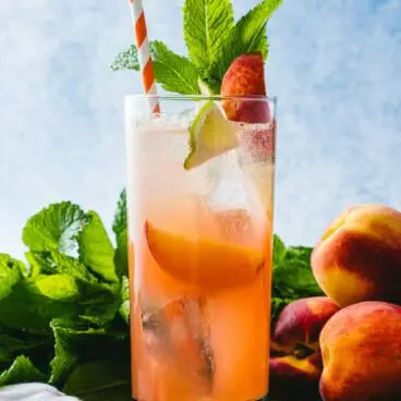 Mojito de pêssego