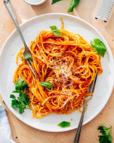 Receitas de massas vegetarianas