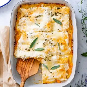Lasagne s máslovou dýní